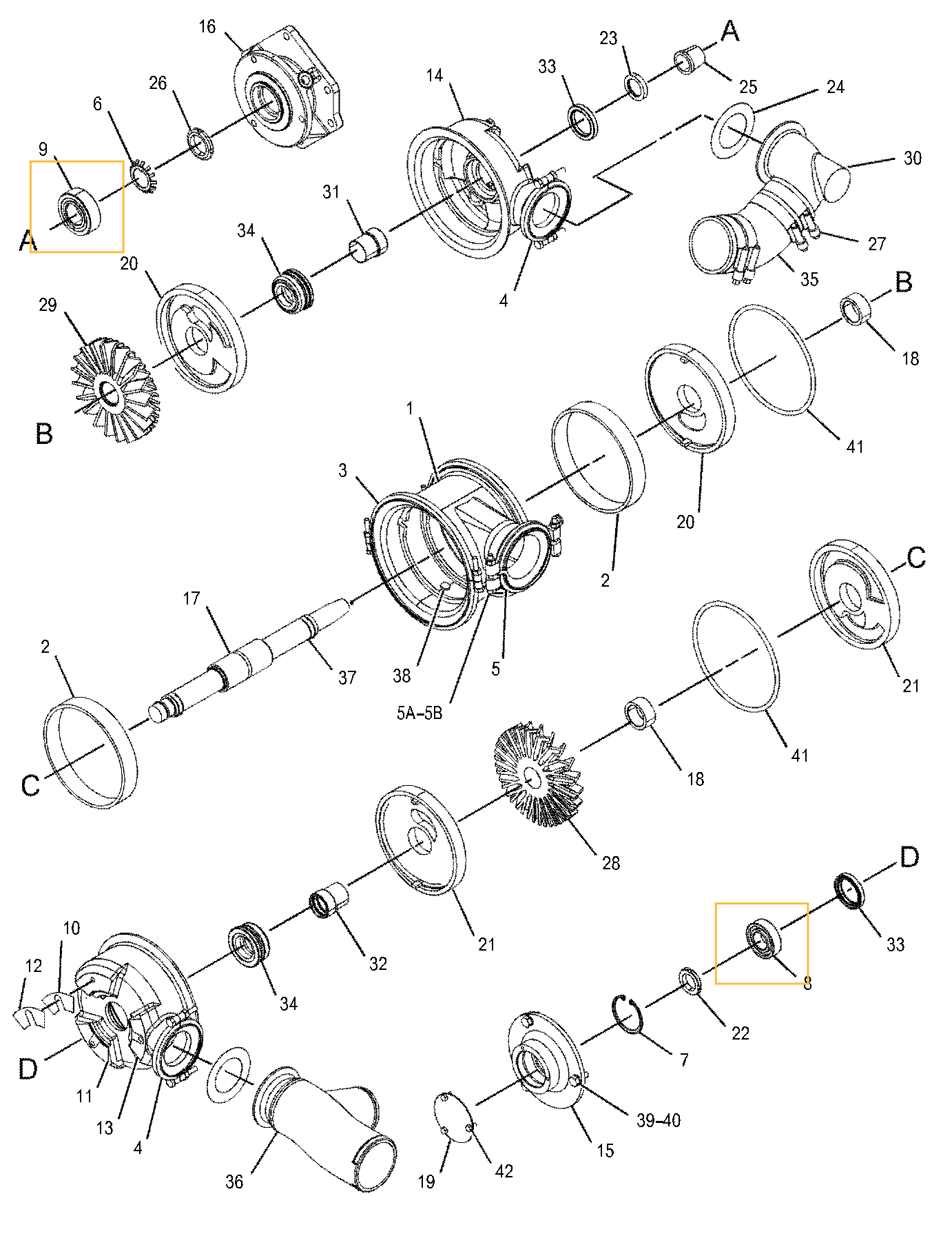 Подшипник CAT 12E - 6B-1124