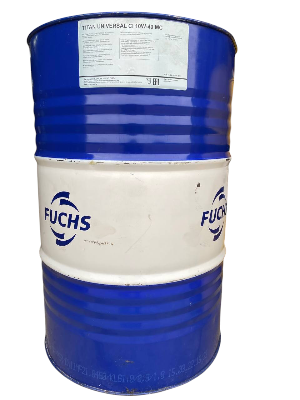 Моторное масло Fuchs Titan Universal CI 10W-40 MC (200 л)