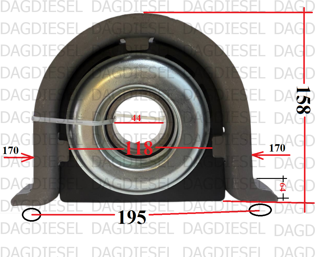 Подшипник JCB 456 ZX 914/36804, 914/35101, 914/47801, AH229100