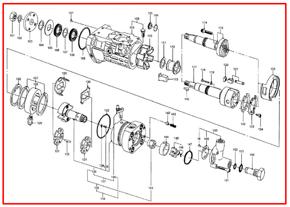 ТНВД Perkins UFK4F528 DELPHI 8923A053G 