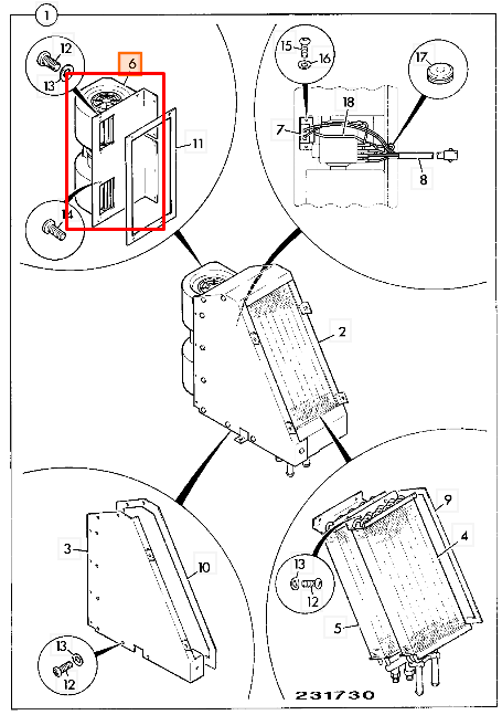 Мотор печки JCB 478/19905, 478-19905, 47819905, BM40152, 67301, 3478331M91, 3900468M91, 3900638M91, 478/19905, S.106811