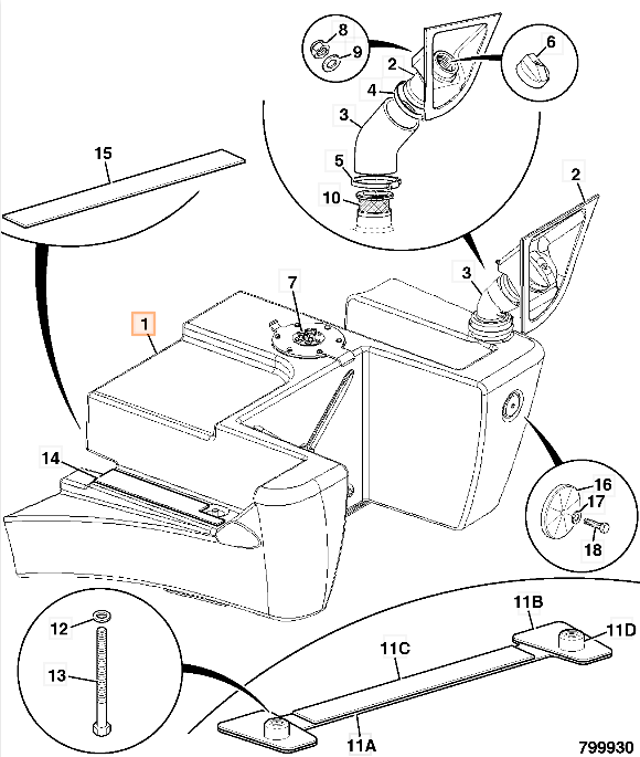 Бак для мусора BINSTER 10226446