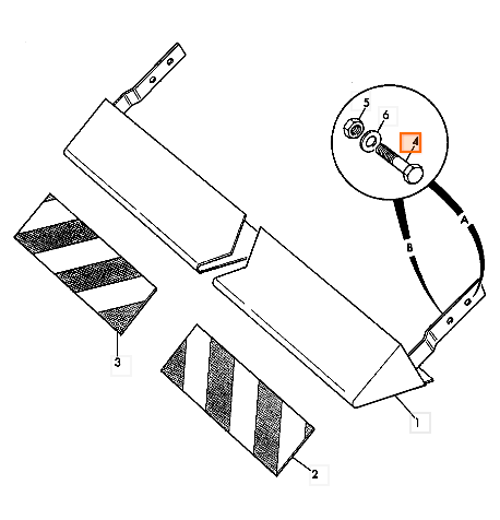 Болт JCB 1315/0509Z, 1315-0509Z, 13150509Z