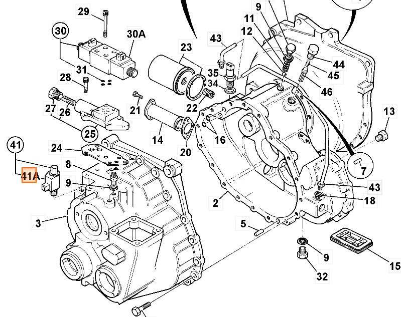 Jcb 3cx кпп схема