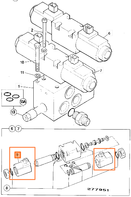 Соленоид JCB 35/901902