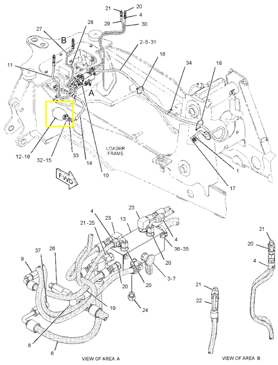 Гидроаккумулятор Caterpillar 230-3489, 2303489