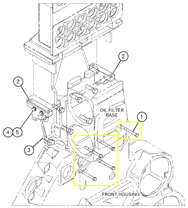 Болт CAT 1A-8063, 1A8063