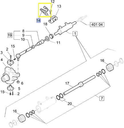 Датчик крабового хода CNH 87674855, 85807987, CA0358759, CA0139107, 358759