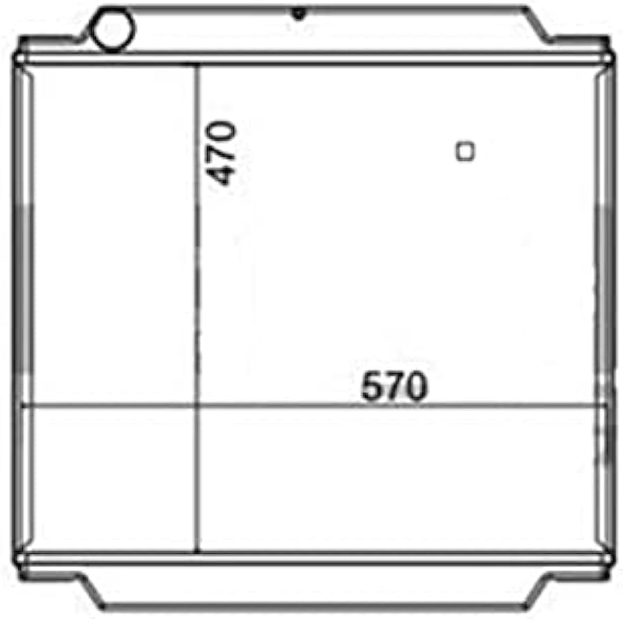 Радиатор охлаждения JCB 923/04600, 923-04600