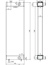 Радиатор водяной JCB 30/927194, 30-927194