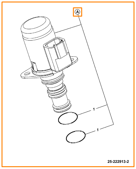 Соленоид клапан КПП JCB 25/222913, 25/MM3127, 335/C9743, 4302851, 25-222913, 25-MM3127, 335-C9743