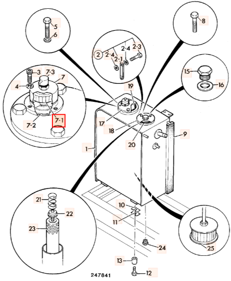 Фильтр сапуна гидробака JCB KRJ3461, 335/F0621, SA12572, 335-F0621, 335F0621