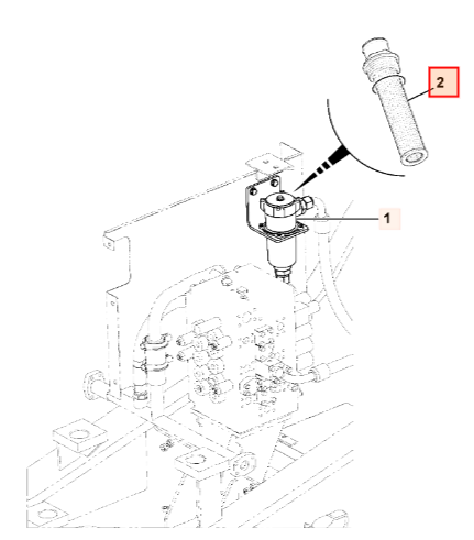 Фильтр гидравлический JCB 333/K0099, 333-K0099, 333K0099