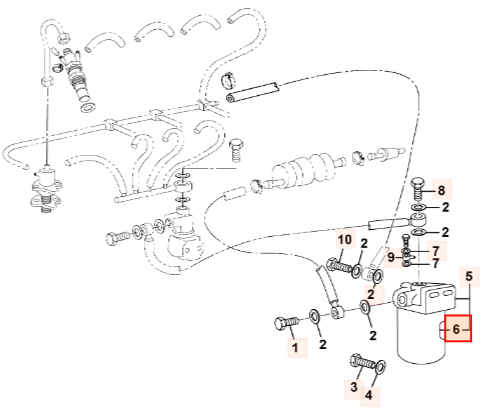 Фильтр топливный JCB 333/C1363, P550587, FF5117, 333-C1363, 50013075 