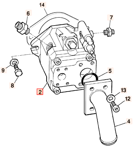 Гидронасос JCB 20/912900, 20/905000, 20-912900, 20-905000, 20912900, 20905000