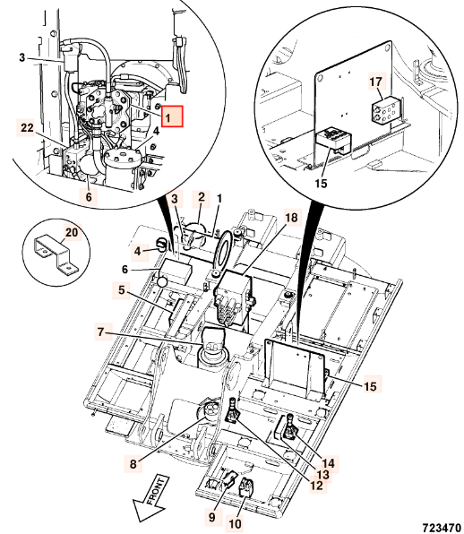 Насос гидравлический JCB 20/925461, 20-925461, 20925461