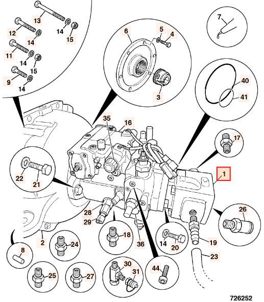 Насос гидравлический JCB 20/925499, 20-925499, 20925499