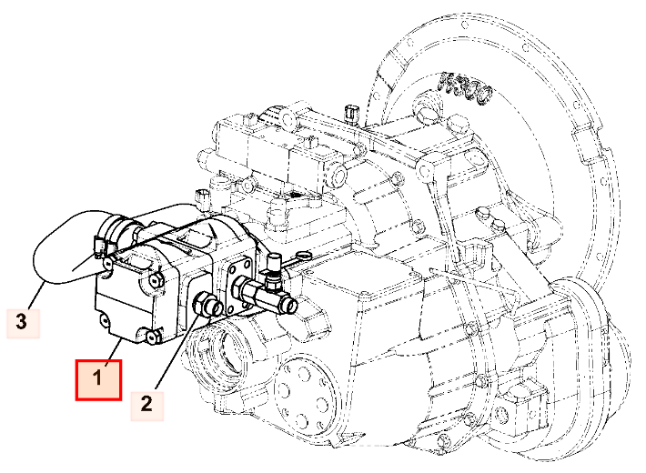 Насос гидравлический JCB 20/925472, 20-925472, 20925472