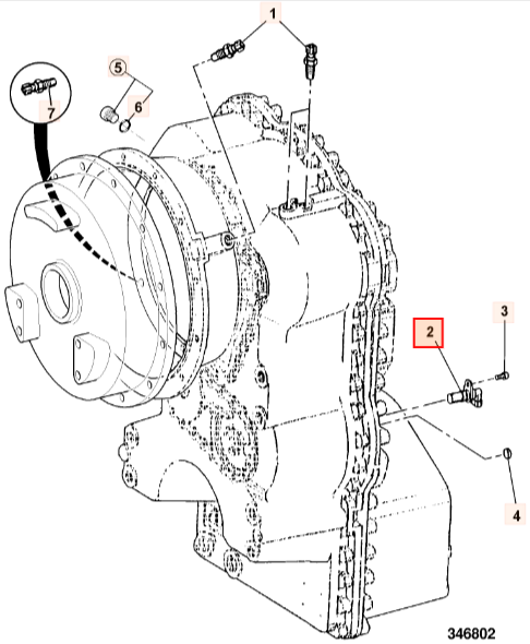 Датчик скорости JCB 717/20066, 550/41310, 550/43449, 717-20066, 550-41310, 550-43449, 71720066, 55041310, 55043449   