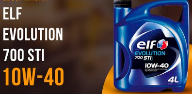 Моторное масло ELF Evolution 700 Turbo Diesel 10W-40 - 4L (250-руб за 1-литр)