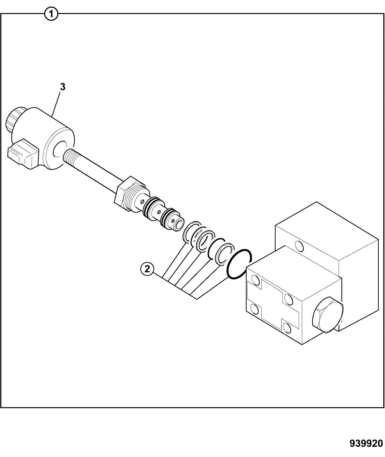 Уплотнительные кольца комплект JCB 25/223733