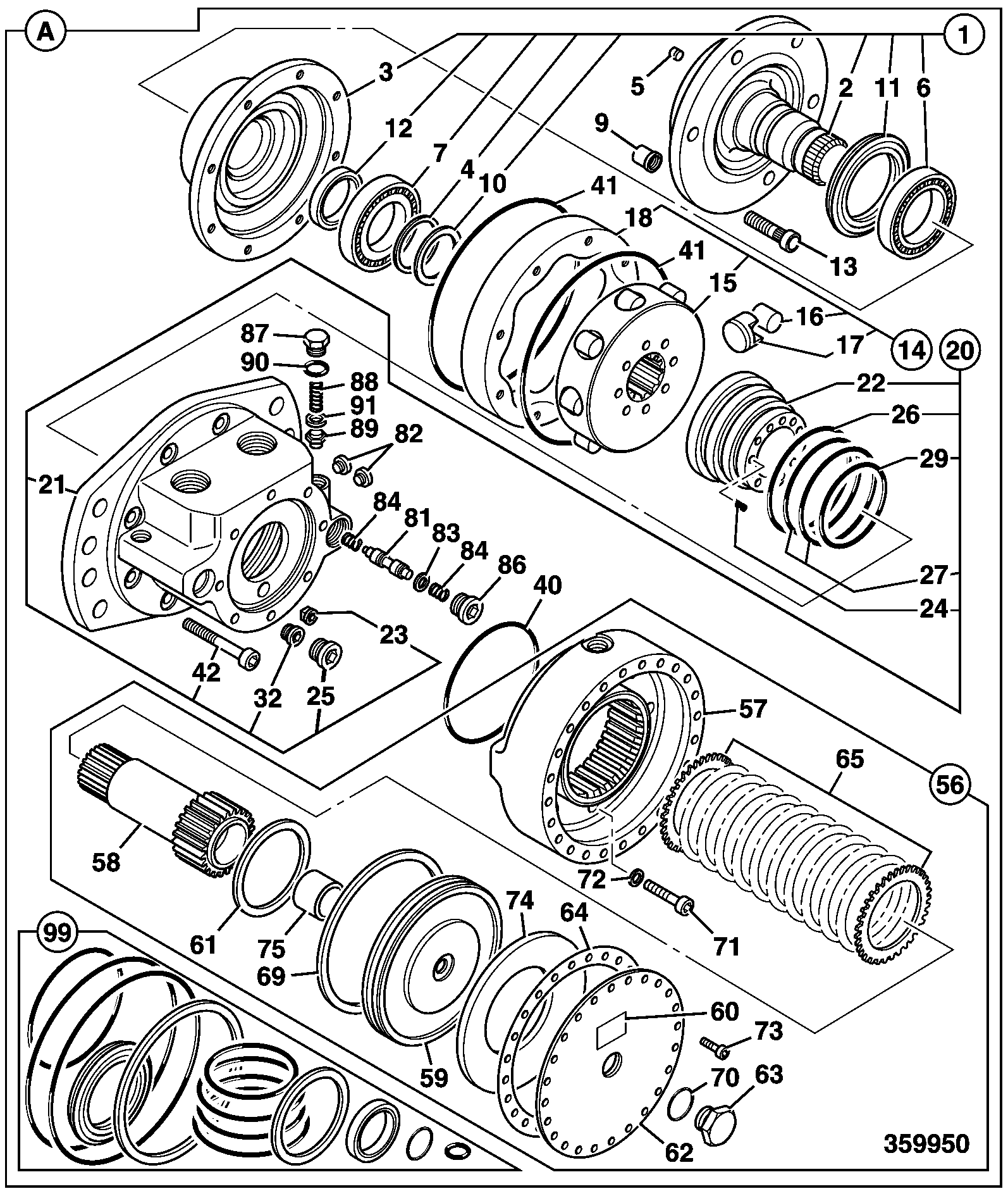 Кольцо уплотнительное JCB 20/950476