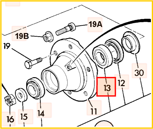 Подшипник JCB 907/04100