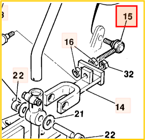 Рулевая тяга JCB 476/04000