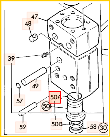 Кольцо уплотнительное JCB 903/05233