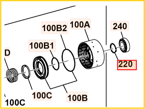 Кольцо стопорное JCB 10/904344