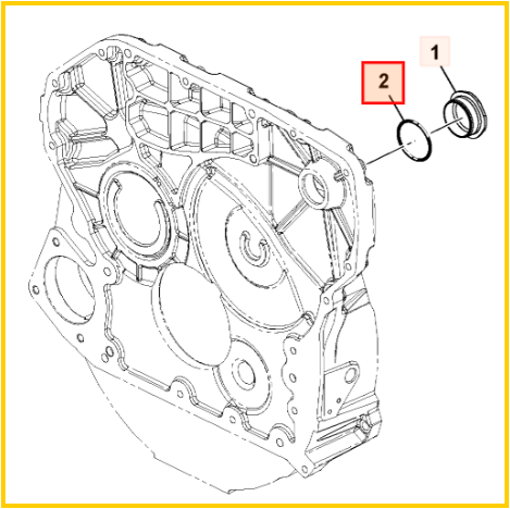 Кольцо уплотнительное JCB 320/05140