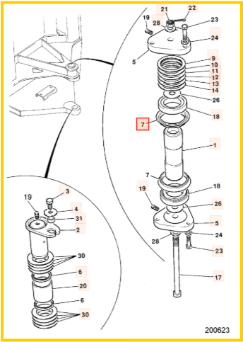 Кольцо уплотнительное JCB 813/00443