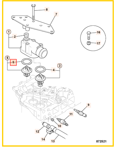 Кольцо уплотнительное JCB 02/801882