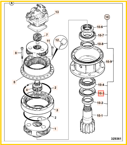 Кольцо уплотнительное JCB 05/903871