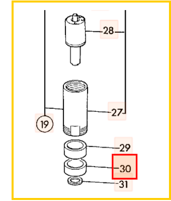 Кольцо уплотнительное JCB 02/101405