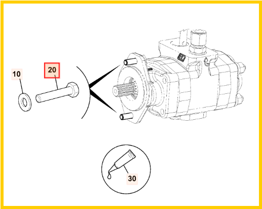 Болт JCB 1318/0509Z