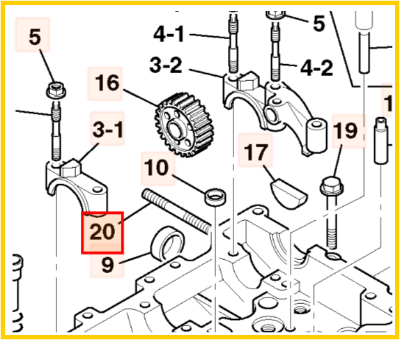 Шпилька JCB 02/801187