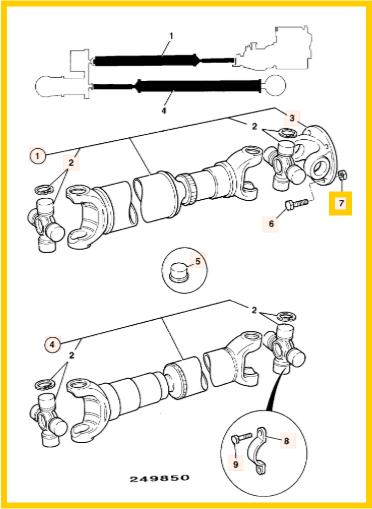 Гайка JCB 826/11174