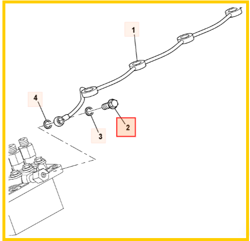 Болт JCB 320/B0733