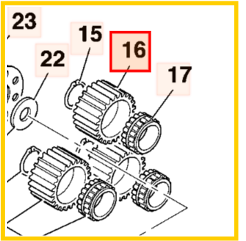 Сателлит JCB 10/301226