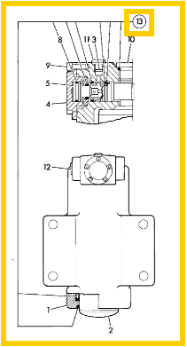 Комплект уплотнений JCB 6900/0451