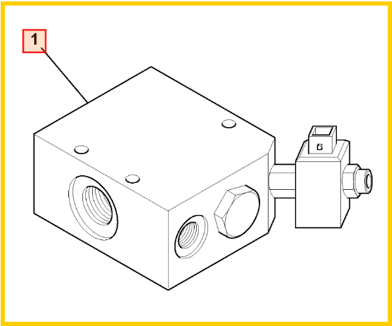 Клапан приоритета JCB 25/222435