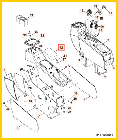 Блок управления JCB 701/80545