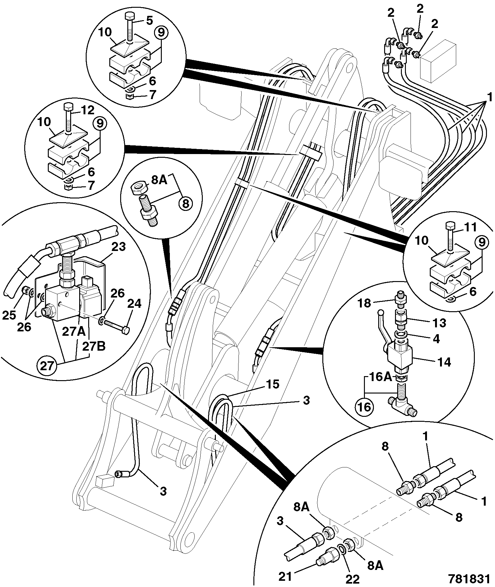 Катушка соленоида JCB 25/993001