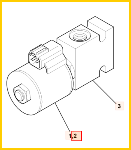 Соленоид JCB 25/223242