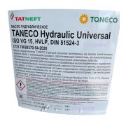 Гидравлическое масло Tatneft Taneco Hydraulic Universal VG15