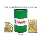 Моторное масло CASTROL VECTON FUEL SAVER 5W-30 E6/9 - 208L