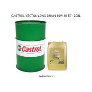 Моторное масло CASTROL VECTON LONG DRAIN 10W-40 E7 - 208L