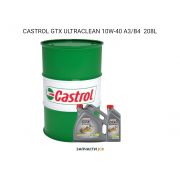 Моторное масло CASTROL GTX ULTRACLEAN 10W-40 A3/B4  208L