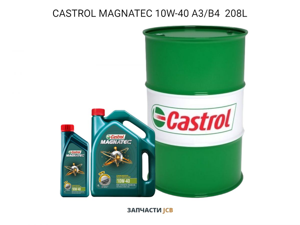 Моторное масло CASTROL MAGNATEC 10W-40 A3/B4 208L